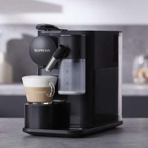 NESPRESSO Lattissima One Shadow Black Espresso Machine. Like new